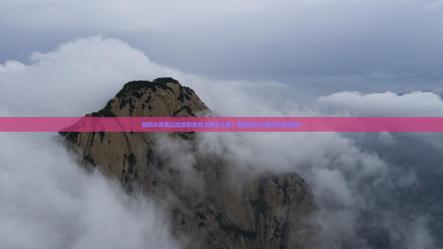 如何从武夷山出发到恩施土家女儿城？哪些旅行社提供这条线路？