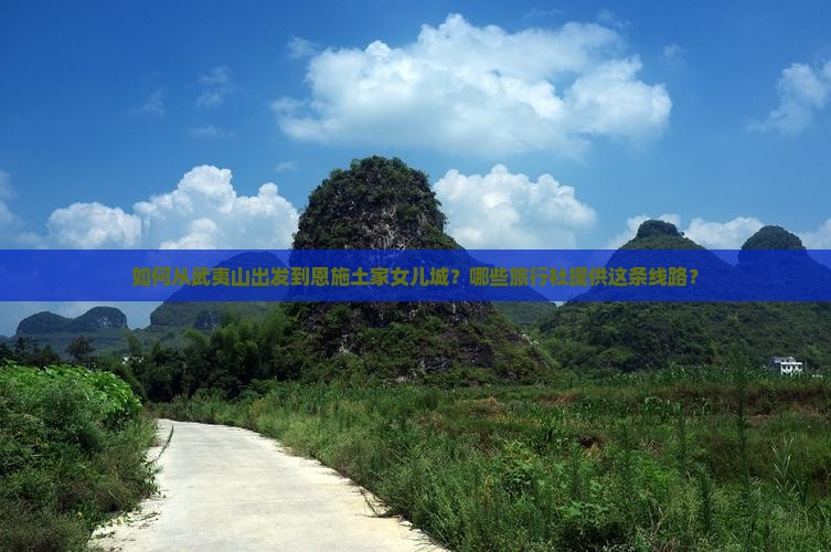 如何从武夷山出发到恩施土家女儿城？哪些旅行社提供这条线路？