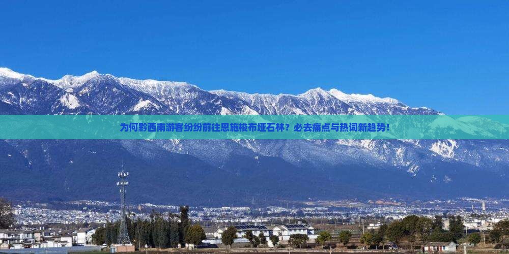 为何黔西南游客纷纷前往恩施梭布垭石林？必去痛点与热词新趋势！