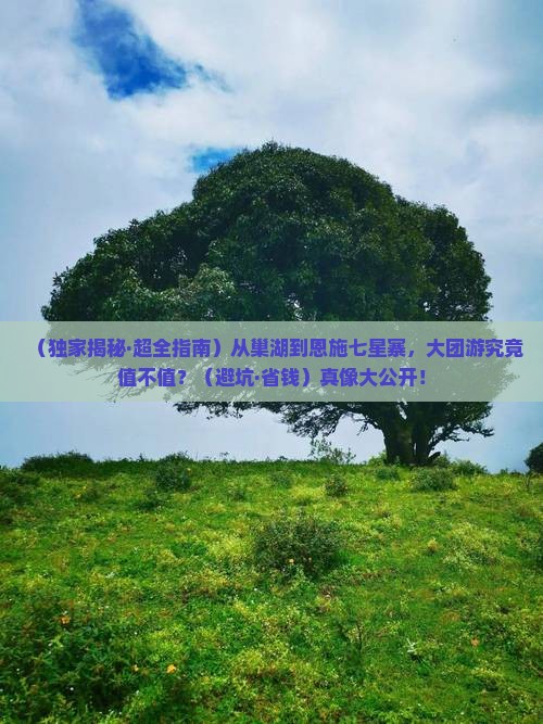 巢湖到恩施七星寨大型旅游团