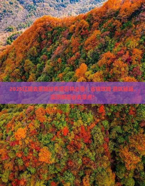 辽阳去恩施梭布垭石林攻略