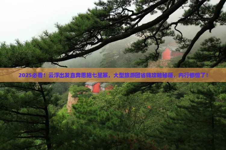 云浮到恩施七星寨大型旅游团