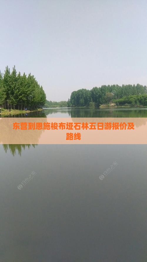 东营到恩施梭布垭石林五日游报价及路线
