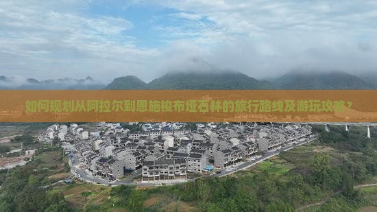 如何规划从阿拉尔到恩施梭布垭石林的旅行路线及游玩攻略？