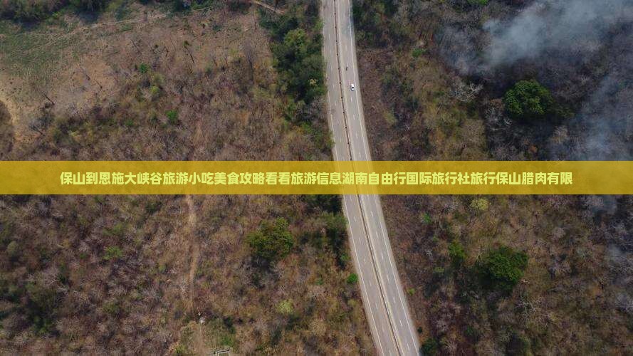 保山到恩施大峡谷旅游小吃美食攻略看看旅游信息湖南自由行国际旅行社旅行保山腊肉有限