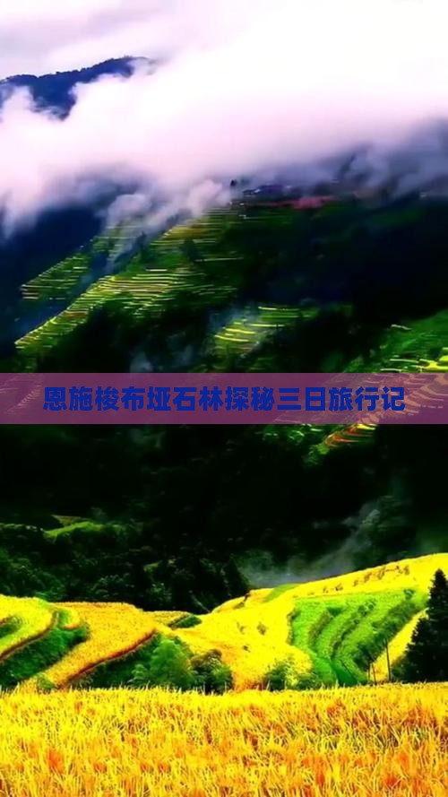 恩施梭布垭石林探秘三日旅行记