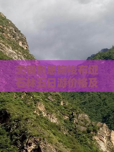 无锡到恩施梭布垭石林五日游价格及路线