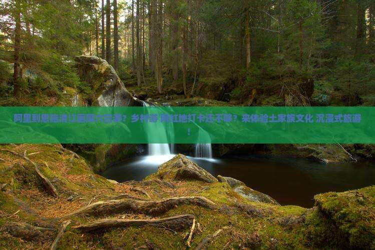 阿里到恩施清江画廊六日游？乡村游+网红地打卡还不够？来体验土家族文化+沉浸式旅游！