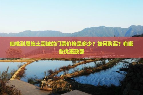 仙桃到恩施土司城的门票价格是多少？如何购买？有哪些优惠政部