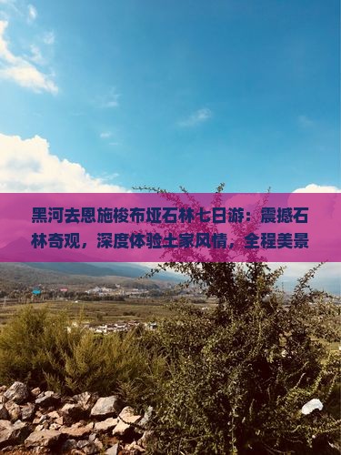 黑河去恩施梭布垭石林七日游