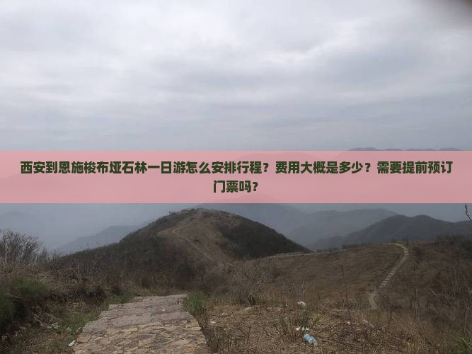 西安到恩施梭布垭石林一日游怎么安排行程？费用大概是多少？需要提前预订门票吗？