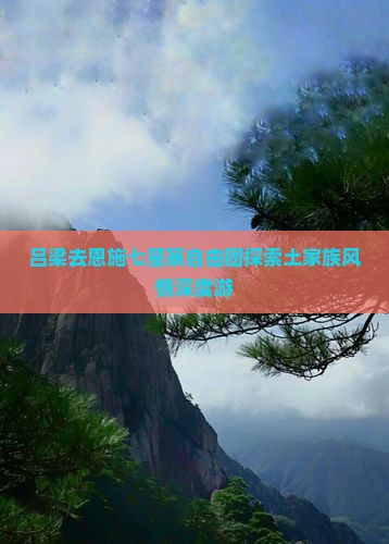 吕梁去恩施七星寨自由团探索土家族风情深度游