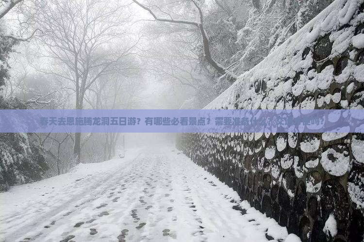 春天去恩施腾龙洞五日游？有哪些必看景点？需要准备什么？交通方便吗？