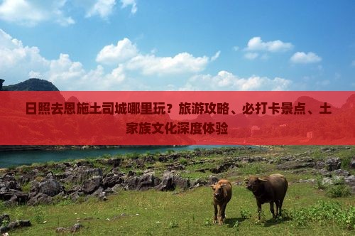 日照去恩施土司城哪里玩?旅游攻略、必打卡景点、土家族文化深度体验 日照去恩施土司城哪里玩?旅游攻略、必打卡景点、土家族文化深度体验
