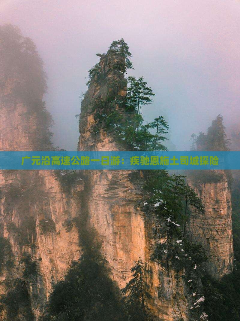广元沿高速公路一日游:疾驰恩施土司城探险 广元沿高速公路一日游:疾驰恩施土司城探险