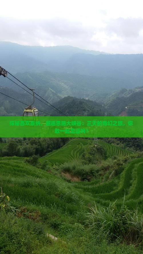 探秘西双版纳，邂逅恩施大峡谷：三天的奇幻之旅，你敢一起见证吗？