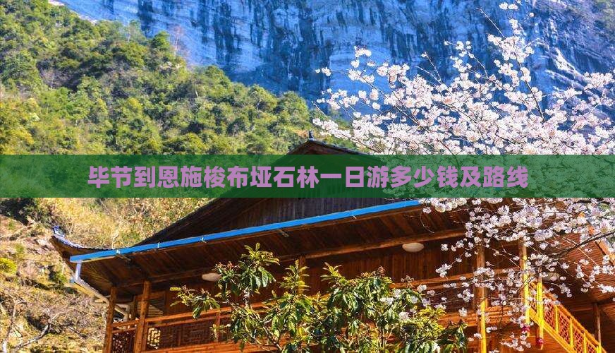 毕节到恩施梭布垭石林一日
