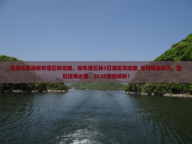 鹰潭去恩施梭布垭石林攻略