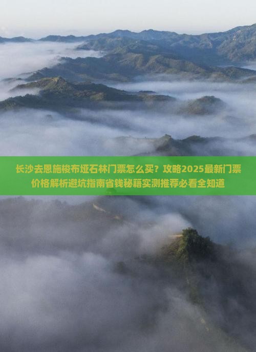 长沙去恩施梭布垭石林门票