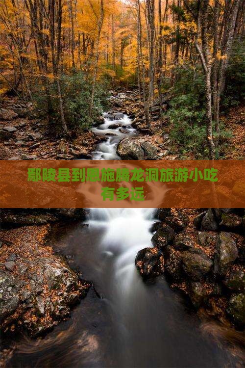 鄢陵县到恩施腾龙洞旅游小吃