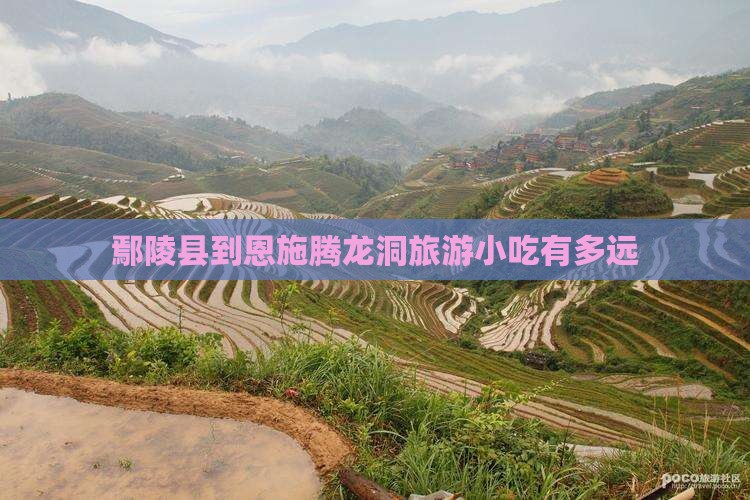 鄢陵县到恩施腾龙洞旅游小吃