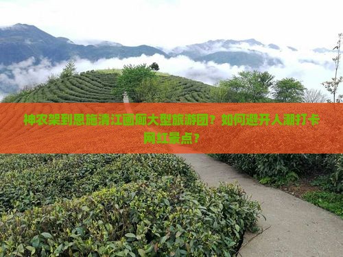 神农架到恩施清江画廊大型旅游团？如何避开人潮打卡网红景点？