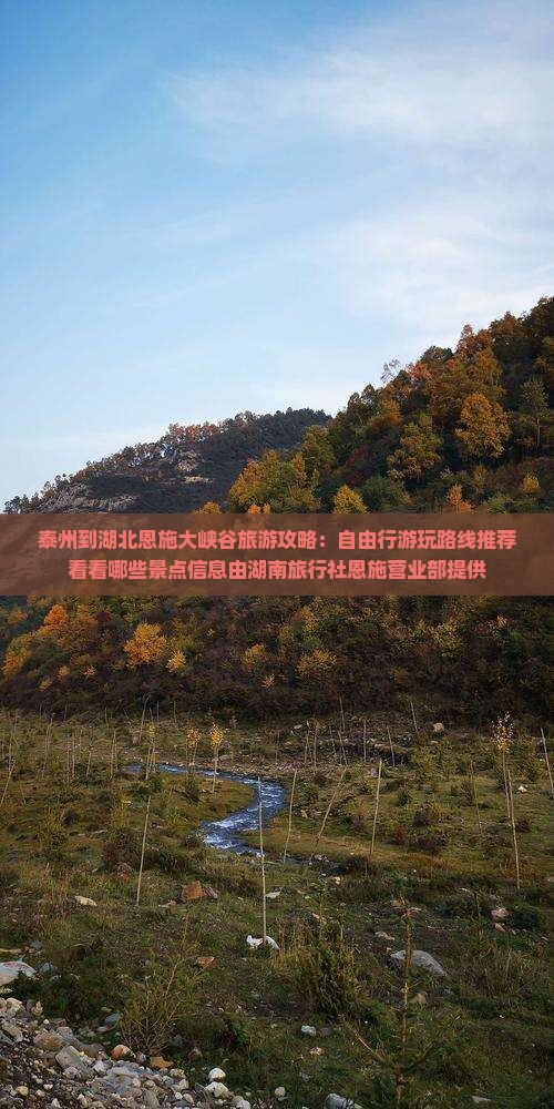 泰州到湖北恩施大峡谷旅游攻略：自由行游玩路线推荐看看哪些景点信息由湖南旅行社恩施营业部提供