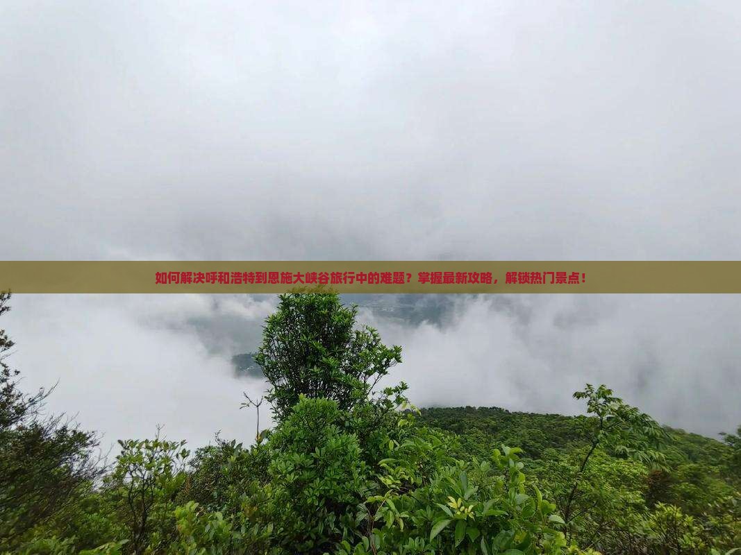 如何解决呼和浩特到恩施大峡谷旅行中的难题？掌握最新攻略，解锁热门景点！