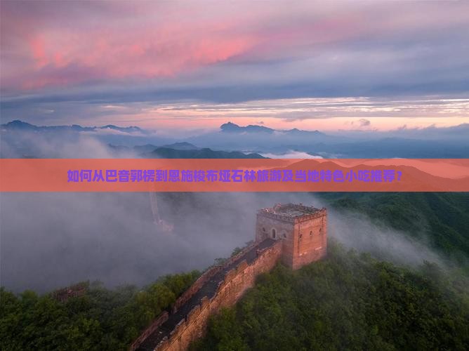 如何从巴音郭楞到恩施梭布垭石林旅游及当地特色小吃推荐？