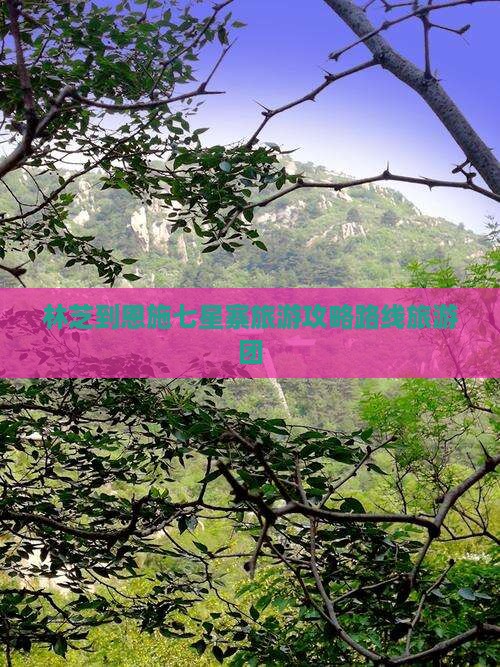林芝到恩施七星寨旅游攻略路线旅游团