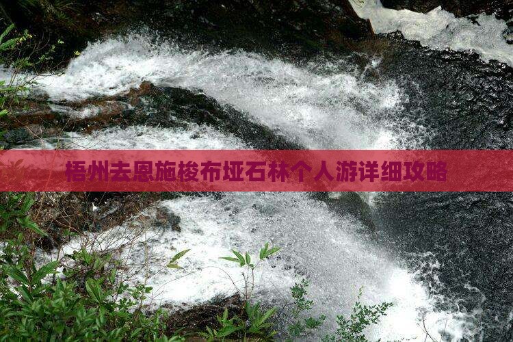梧州去恩施梭布垭石林个人游详细攻略