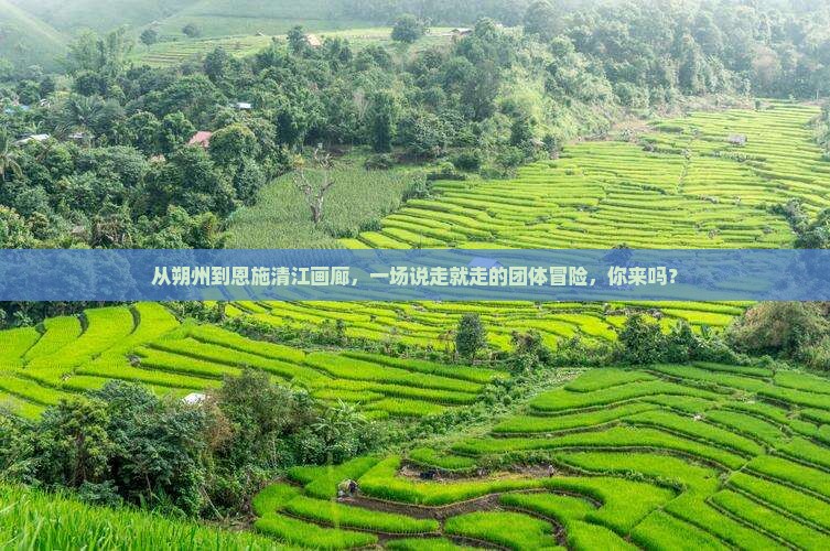 从朔州到恩施清江画廊，一场说走就走的团体冒险，你来吗？