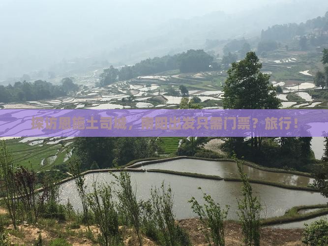 探访恩施土司城，南阳出发只需门票？旅行！