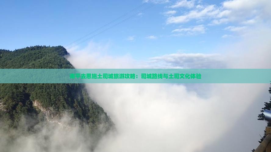 南平去恩施土司城旅游