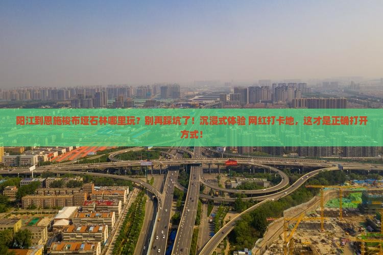 阳江到恩施梭布垭石林哪里玩