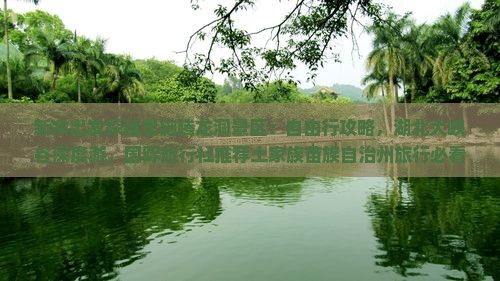 新余出发探秘恩施腾龙洞景区：自由行攻略，湖北大峡谷深度游，国际旅行社推荐土家族苗族自治州旅行必看景点