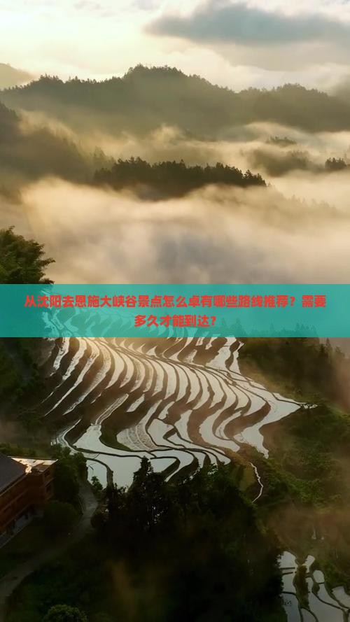 从沈阳去恩施大峡谷景点怎么卓有哪些路线推荐？需要多久才能到达？