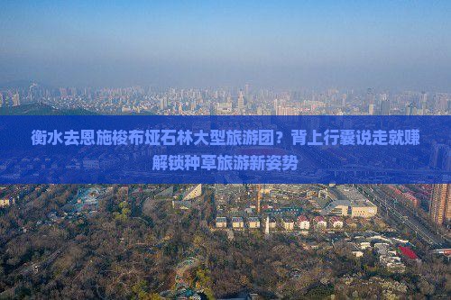 衡水去恩施梭布垭石林大型旅游团？背上行囊说走就赚解锁种草旅游新姿势