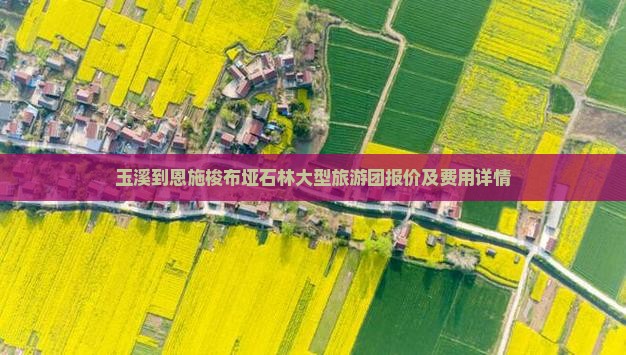 玉溪到恩施梭布垭石林大型旅游团报价及费用详情