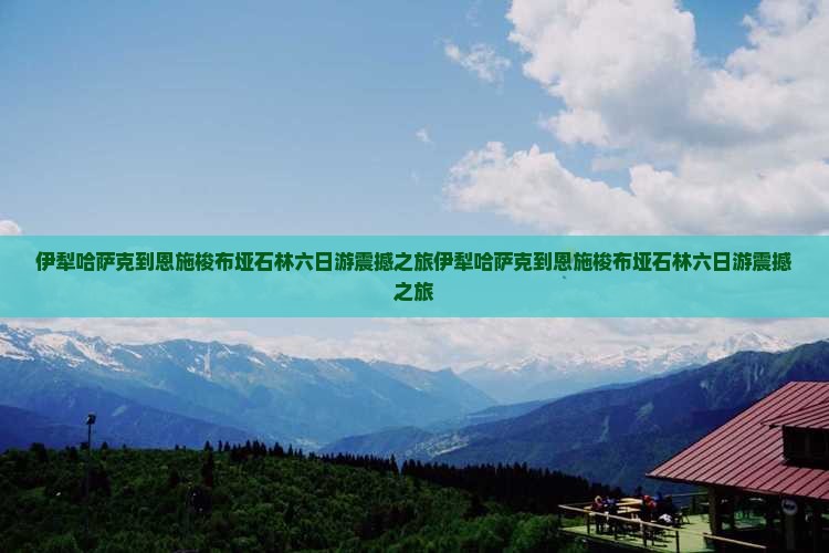 伊犁哈萨克到恩施梭布垭石林六日游