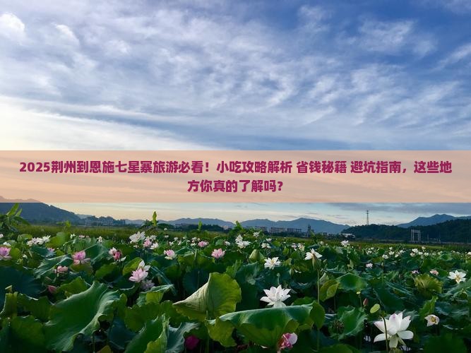 荆州到恩施七星寨旅游小吃