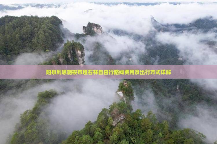 阳泉到恩施梭布垭石林自由行