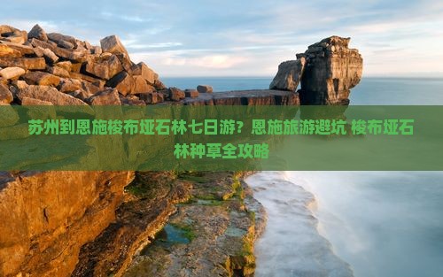苏州到恩施梭布垭石林七日游？恩施旅游避坑+梭布垭石林种草全攻略