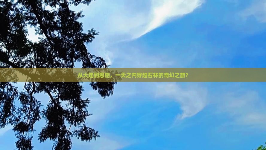 从大连到恩施,一天之内穿越石林的奇幻之旅? 从大连到恩施,一天之内穿越石林的奇幻之旅?