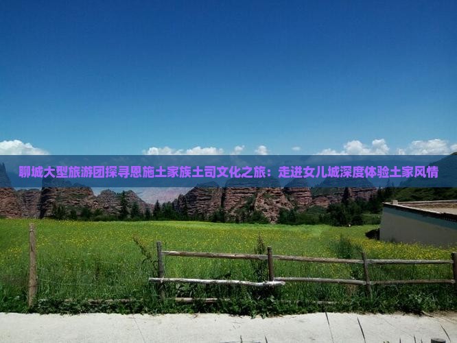聊城大型旅游团探寻恩施土家族土司文化之旅：走进女儿城深度体验土家风情