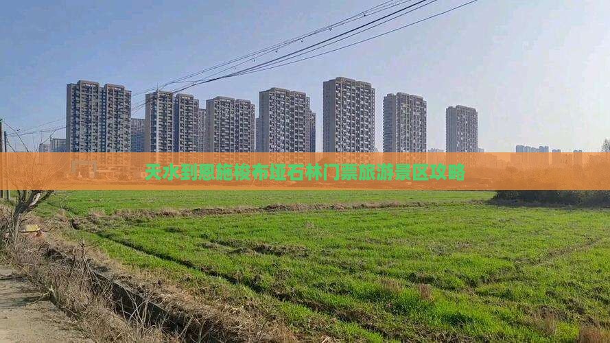 天水到恩施梭布垭石林门票