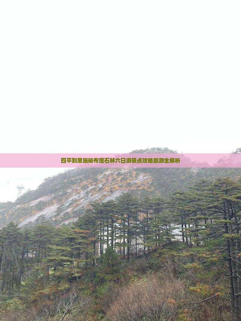 四平到恩施梭布垭石林六日游