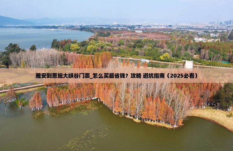 雅安到恩施大峡谷门票