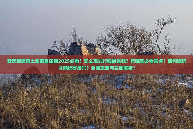 安庆到恩施土司城自由团