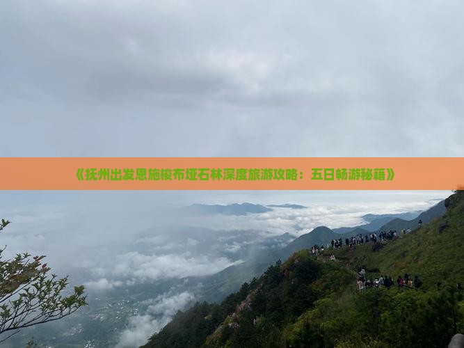 抚州到恩施梭布垭石林五日游